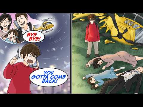 My family went on this helicopter ride without me, but then... [Manga Dub]