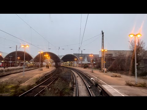Führerstandsmitfahrt Streckenkunde Teil 1 Viesen bis Leutesdorf via Köln Bonn BR 186 rechtsrheinisch