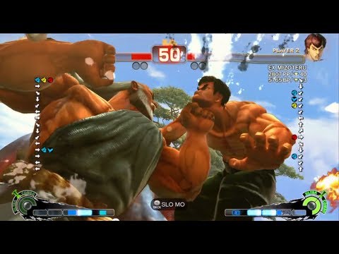 Bullcat [Gouken] vs EX MIZOTERU [Fei] SSF4 Arcade Edition - Xbox Live Ranked Match