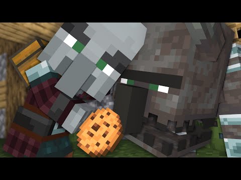 Villager vs Pillager vs Ravager Life 7 - Minecraft Animation