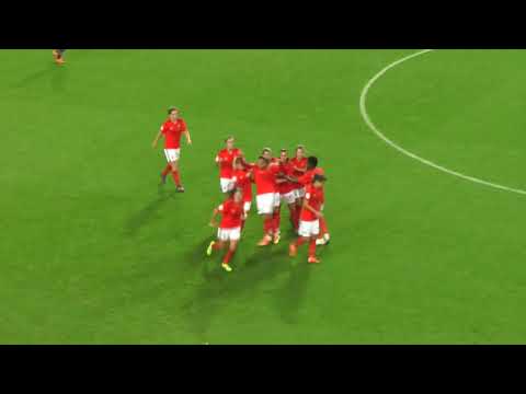 The double of Nycole Raysla for Sport Lisboa e Benfica in the 2nd QR of the UWCL on 18.11.2020