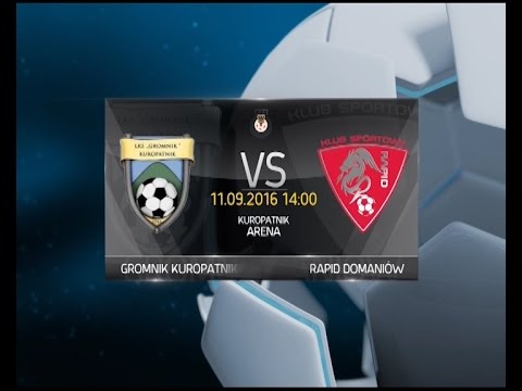 Gromnik Kuropatnik 0-2 Rapid Domaniów 11 września 2016