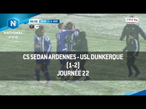 J22 : CS Sedan Ardennes - USL Dunkerque (1-2), le résumé