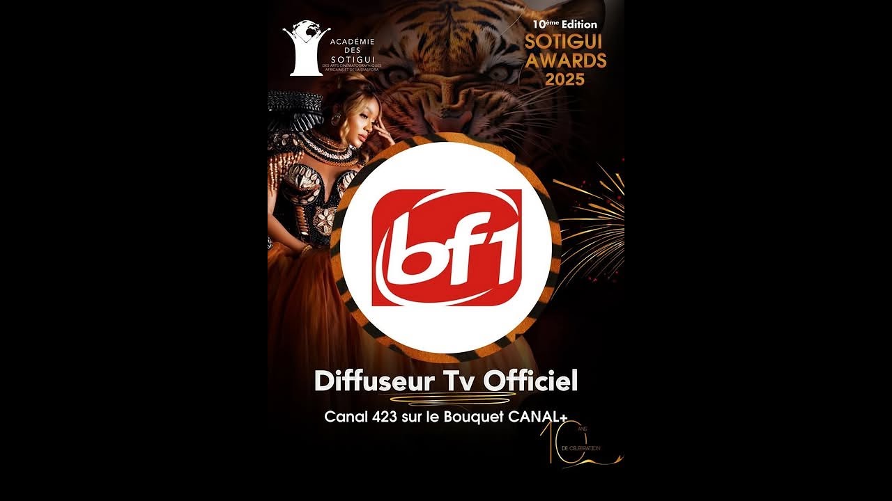 Direct | SOTIGUI Awards 2025 (10ans) : le Burkina célèbre les Talents du cinéma africain