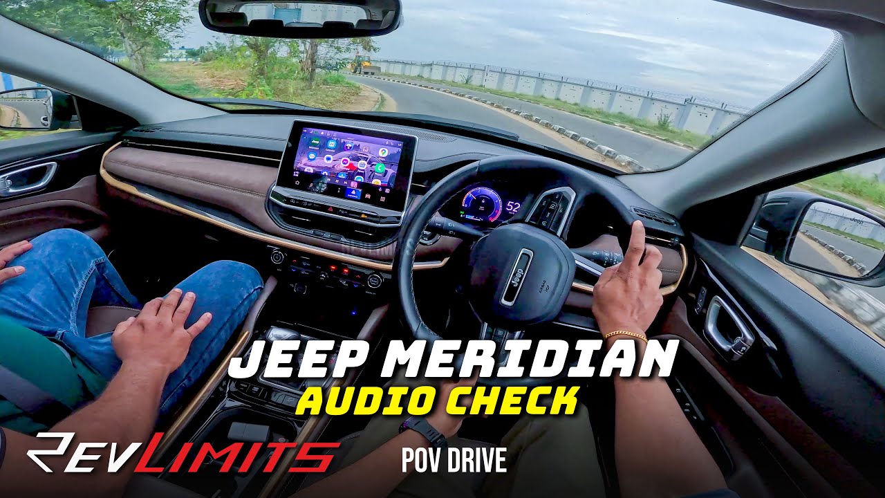 2024 Jeep Meridian |AUDIO CHECK | Overland 4x4 AT | 2.0L 168BHP | #POVDrive #224 | RevLimits | #jeep
