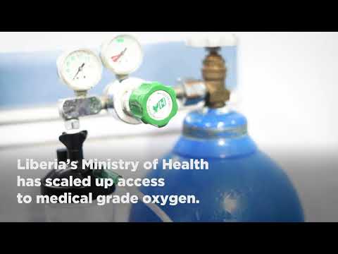 Liberia scales up access to life-saving medical oxygen