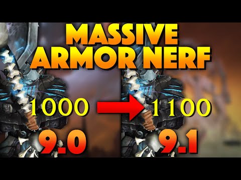 Massive PvP Armor Nerf In 9.1 [Melee Rejoice!]