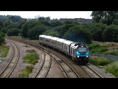 DRS Class 68 No. 68022 on 5Z68 Longsight T.M.D - York S.T.S @ Ashton Moss on 21.07.20 - HD