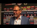 Reactie Henk de Jong na afloop van SC Cambuur - Go Ahead Eagles (5-0)
