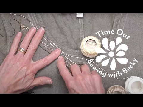 Time Out — Sewing with Becky — Dress Up a Neckline