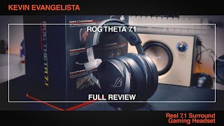 Video thumbnail for REAL 7.1 SURROUND! ASUS ROG Theta 7.1 Full Review by Kevin Evangelista
