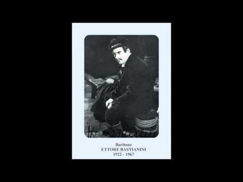 Baritono ETTORE BASTIANINI - Il Tabarro "Nulla!... Silenzio!..." (1953)