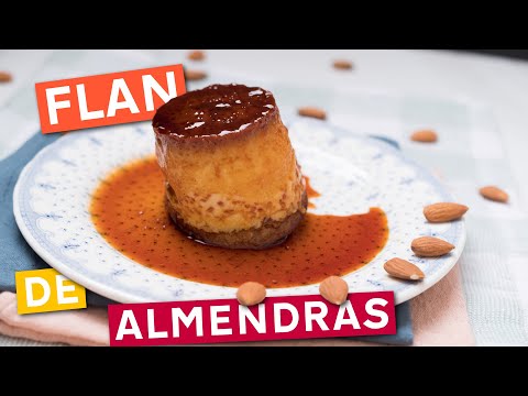 Como Preparar Flan de Almendras 🍮