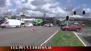 preview picture of video 'Aalsmeer: Fietsster komt om bij ongeval'