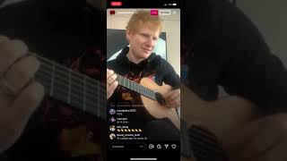Ed Sheeran: Tenerife Sea IG Live 9/15/21