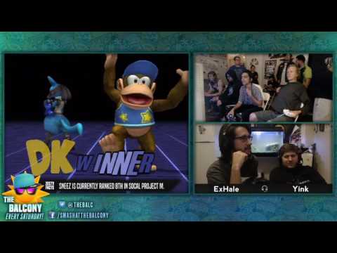 PM @ the Balcony 87 - Winners R3 ft. TB|blanksy (Lucario) VS Sneez (Diddy Kong)