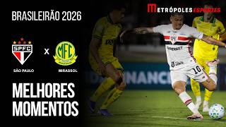 São Paulo 1 x 0 Mirassol | Melhores Momentos | Brasileirão 2026
