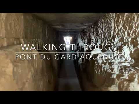Walking Through Pont du Gard