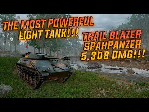 World of Tanks Console Trail Blazer Spähpanzer 5,308DMG!!!