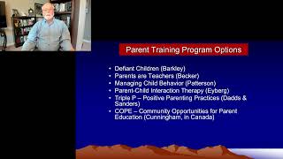Behavioral Parent Training and ADHD in Children & Teens