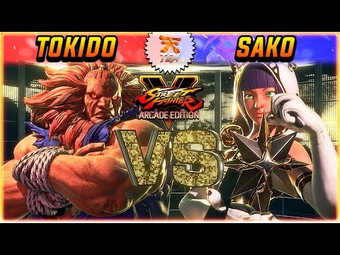SFV AE ✪ TOKIDO (Akuma) vs SAKO (Menat) | FT3 Sets ✪ SF5 TenSFV