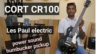 Video thumbnail for Cort CR100 les paul electric guitar review. by SKISWUD The Guitar Shop