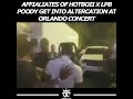Security wouldn’t let HOTBOII jump in altercation between his crew and LPB Poody’s at Orlando show!