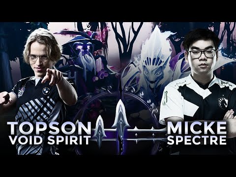 TOPSON NEW ULTRA RARE Void Spirit Immortal & miCKe NEW Spectre Arcana - TI10 Nemestice Battle Pass