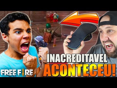 JOGUEI FREE FIRE COM O MEGA GOLEMTV E O INACREDITÁVEL ACONTECEU [PARECIA GUERRA] - BRUNO CLASH