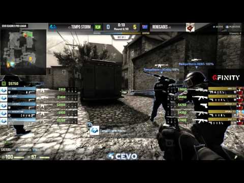 Tempo Storm vs Renegades Game 1 (CEVO-P CS:GO Season 9) - Helium & Misled