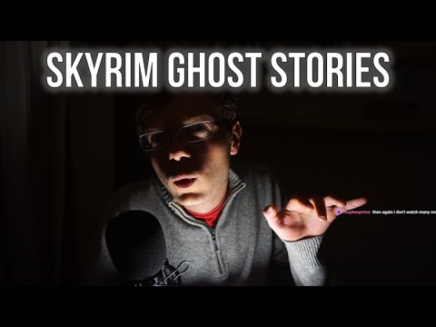Skyrim Ghost Stories With Lucien Flavius and Plushie Lucien Unboxing - Halloween 2020 Stream