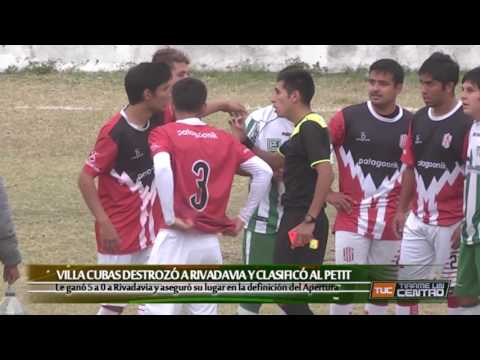 Villa Cubas 5 - Rivadavia 0