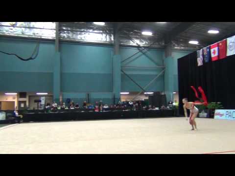 Yuqing Yang - Ribbon Finals - 2012 Kellogg's Pacific Rim Championships