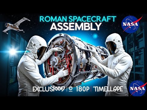 Roman Spacecraft Integrated Payload Assembly Timelapse  Behind the Scenes in 1080