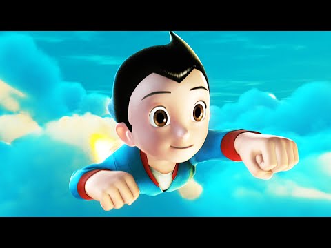 ASTRO BOY Clip - "Toby Flies" (2009)
