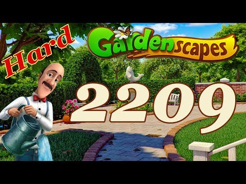 GardenScapes Hard level 2209