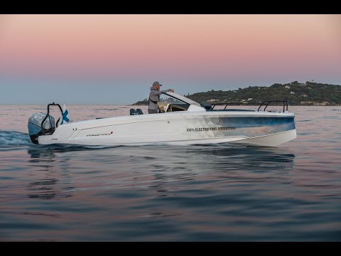 The Axopar 25 Electric Prototype