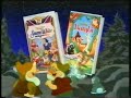 Snow White The Seven Dwarfs And Bambi UK VHS Christmas Advert 1994