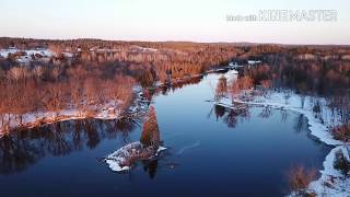 preview picture of video '3.8km Sunset Tour of Golden Lake - DJI Mavic Pro'