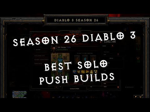 The BEST builds of Diablo 3 Season 26 (so far) - Echoing Nightmares Theme
