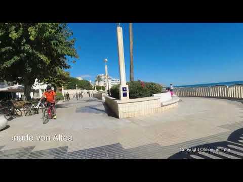Altea Promenade am 21.10.2023