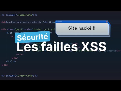 Comprendre les failles XSS en vidéo