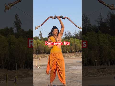 Shrimad Ramayan bts #trending #viral #ramayan #bts #radhakrishna #hanuman #ram