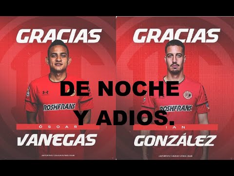 ADIOS A IAN Y VANEGAS Y LLEGA EL CHARLY GONZALEZ.