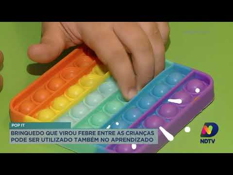 Pop It: brinquedo que virou febre entre as crianças pode ser utilizado também no aprendizado