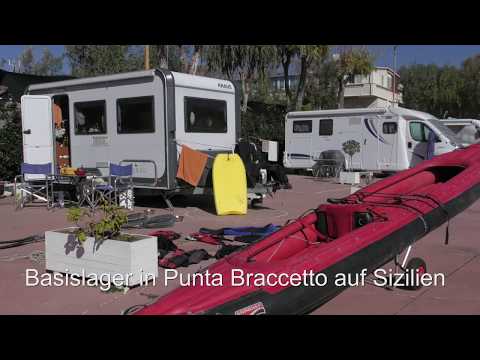 2018.02.19 EURO-Trip 2017/18 ITALIEN - SIZILIEN: Kajaktour Nr. 3 Immer an der Wand lang