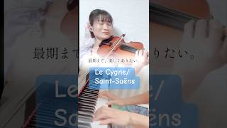Download lagu サンサーンスの白鳥 ヴァイオリンとピアノで弾いてみた #動物の謝肉祭 mp3