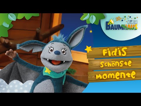 Fidis schönste Momente im KiKA-Baumhaus | Best of Fidi Fledermaus 🦇 | Mehr auf kikaninchen.de