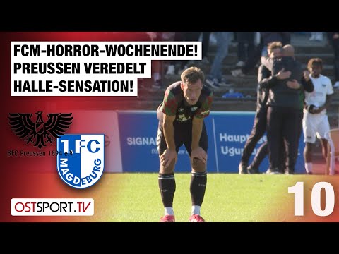 FCM horror weekend! BFC enhances Halle victory: BFC Preussen vs. Magdeburg II | Regionalliga Nordost