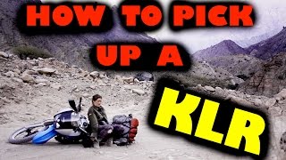 I can't pick up my KLR ! OH NO !! - Episode 3